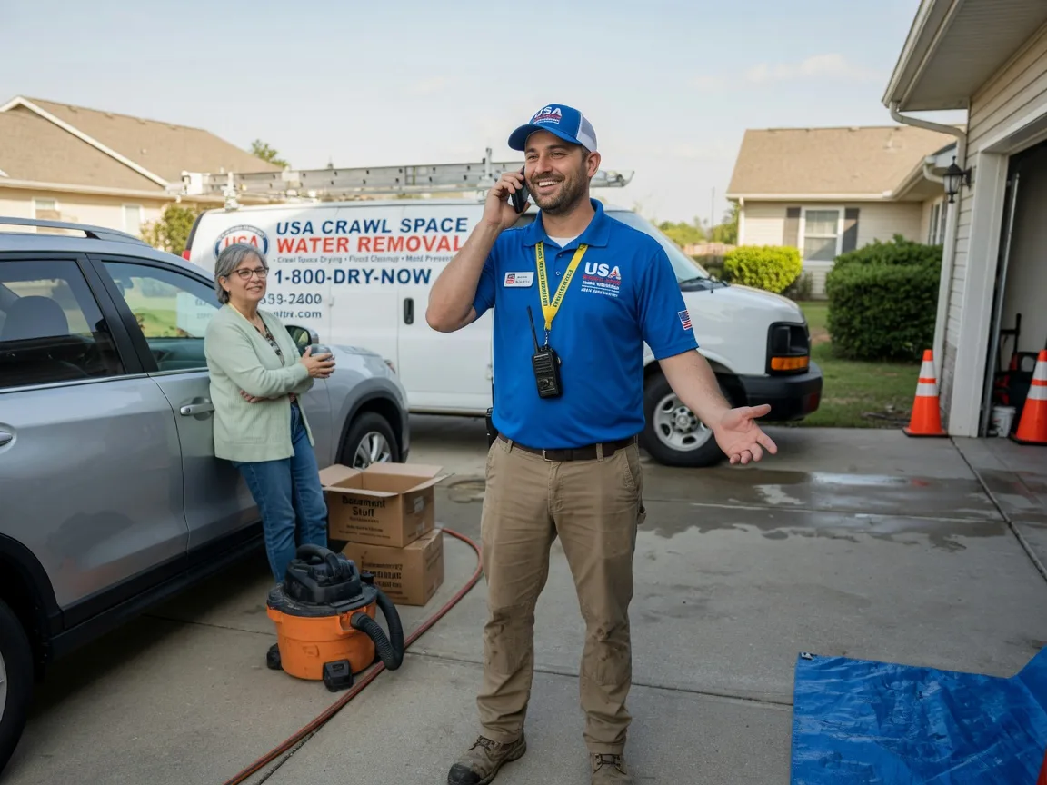 Crawl Space Water Removal Mobeetie, TX FAQs